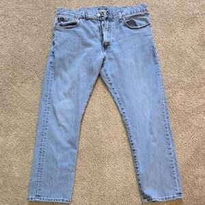 Ralph Lauren Blue Straight Jeans Timeless Design